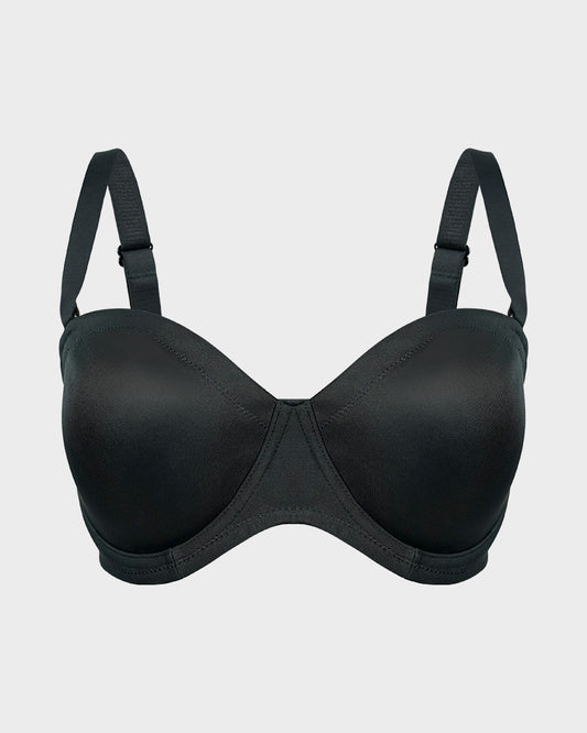 Comfort Push Up Unlined Bra with Removable Straps