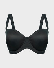 Comfort Push Up Unlined Bra with Removable Straps