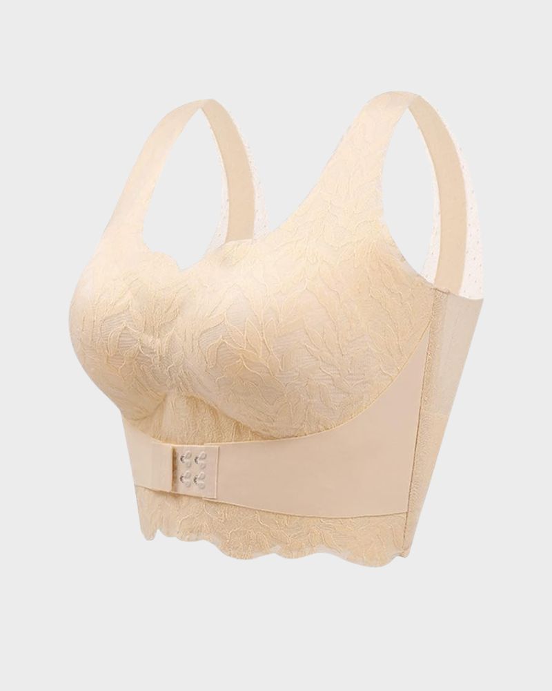 SheCurve® Seamles Push Up Lace Bra