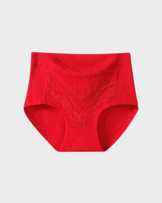 SheCurve® Plus Size LeakProof Lace Cotton Panties