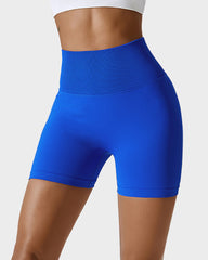 Seamless Knit Breathable Butt Lifting Fitness Shorts