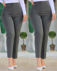 SheCurve® Waist-Less Head Side Pocket Pants