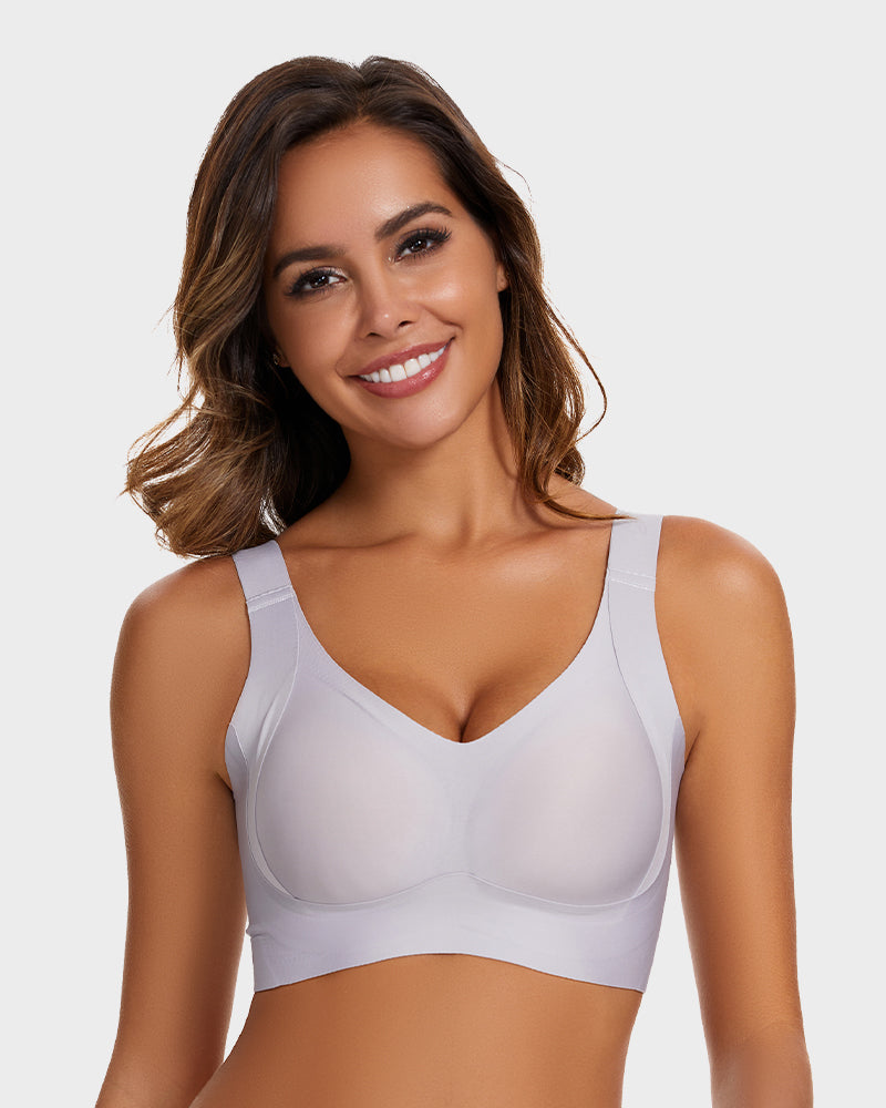 SheCurve® Daily Comfort Wireless Shaper Bra Grey