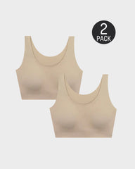 SheCurve® Ultra Comfort Wirefree Bra(2 pieces）