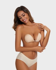 SheCurve® Strapless Adhesive Bra with Front Closure