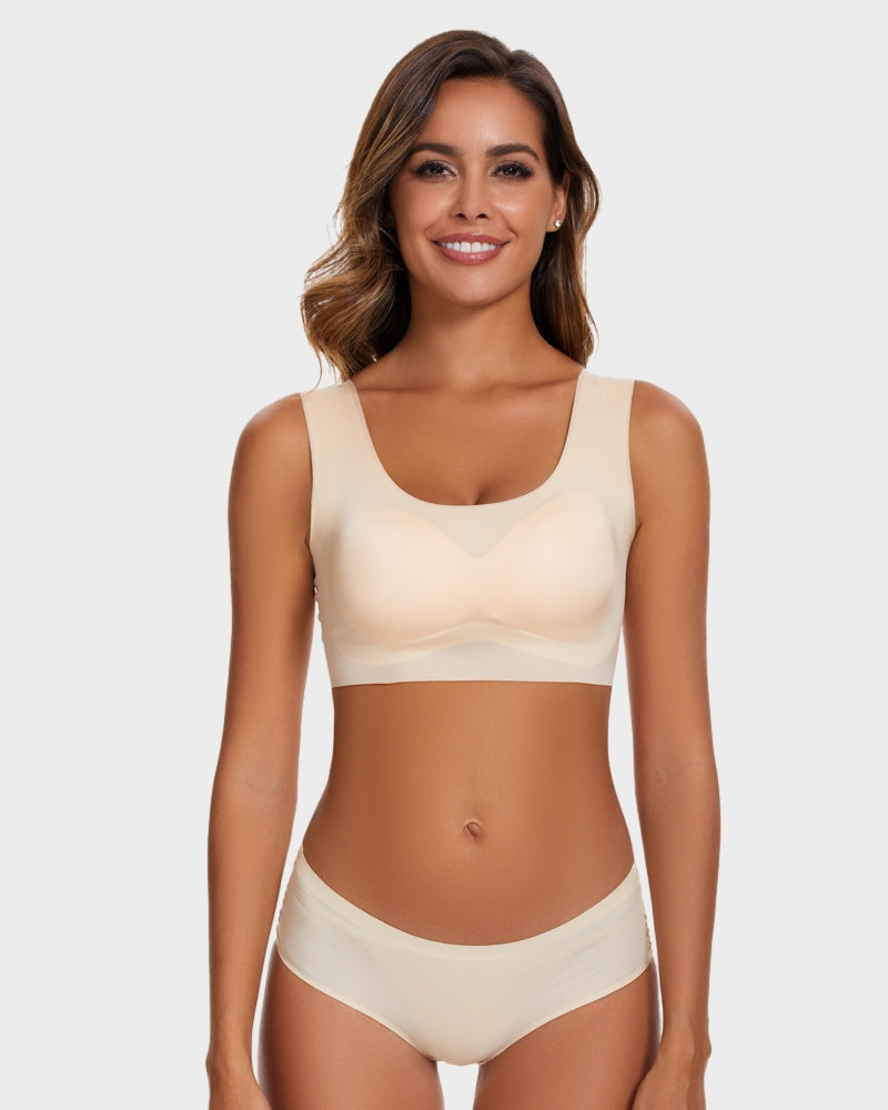 SheCurve® Ultra Comfort Wirefree Bra(2 pieces）