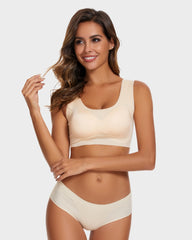 SheCurve® Ultra Comfort Wirefree Bra(2 pieces）