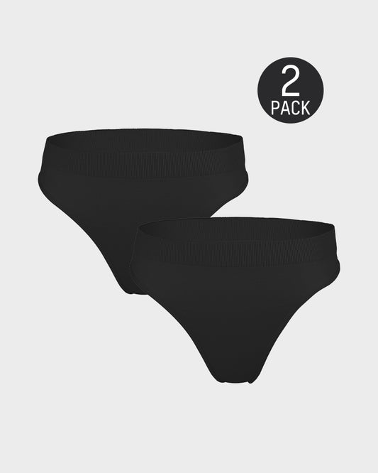 Seamless Comfort Thong Panty (2 Pack)