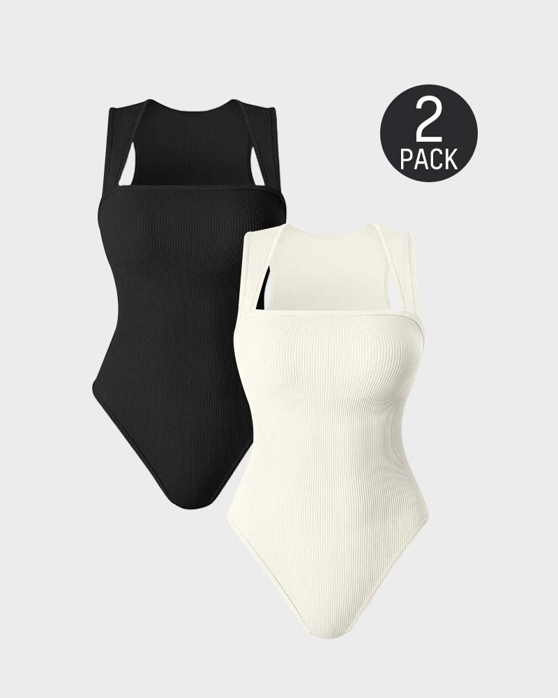 SheCurve® Sleeveless Tummy Control Tank Tops Bodysuits