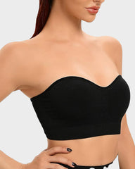 SheCurve® Non-Slip Bandeau Seamless Wireless Strapless Bra