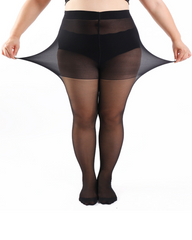 Plus Size Comfort Sheer Tights Bundle(5 Pack )