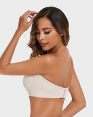 SheCurve® Full Support Non-Slip Convertible Bandeau Bra