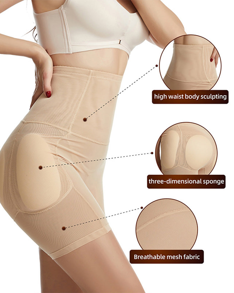 Padded Breathable Underwear Shaper