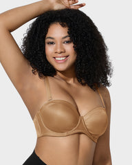 Comfort Push Up Unlined Bra with Removable Straps