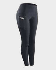 High Waist Tummy Control Fitness Leggings with Pockets