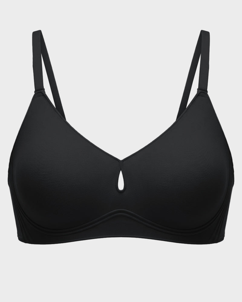 3/4-Cup Wireless Smoothing Support Bra