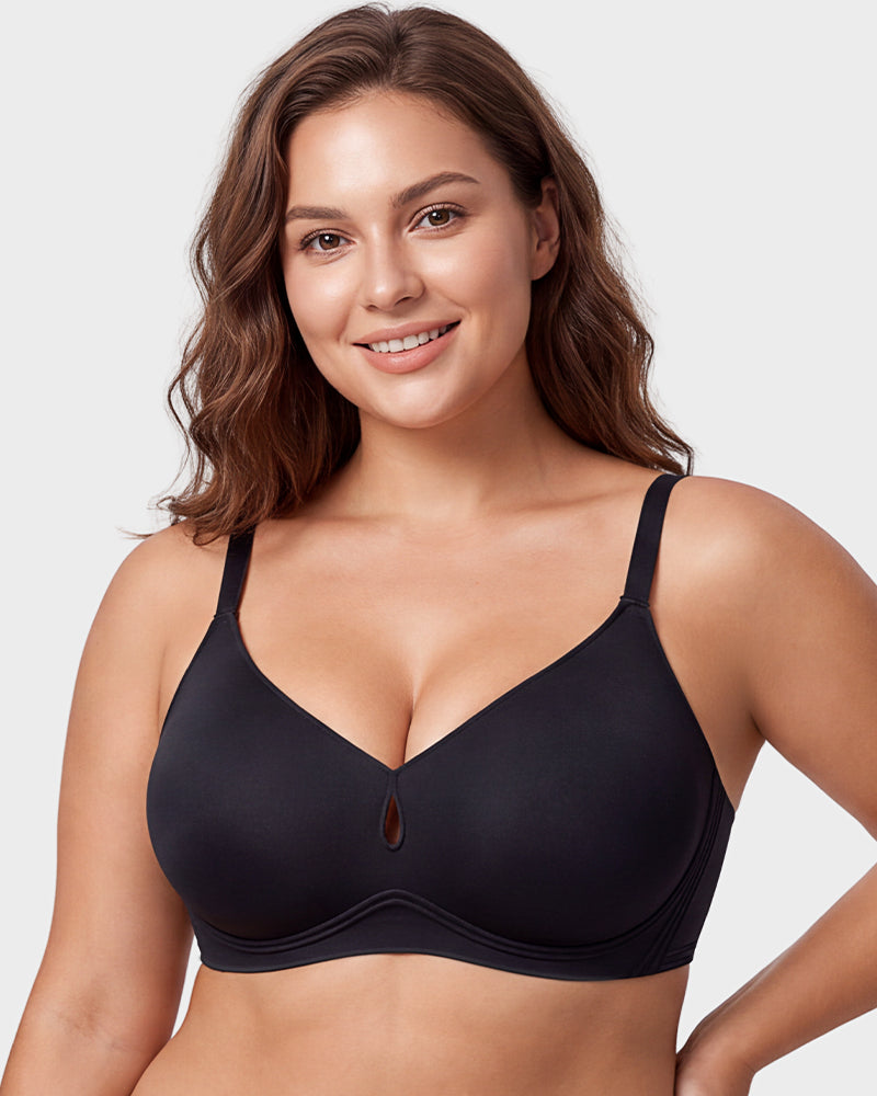 3/4-Cup Wireless Smoothing Support Bra