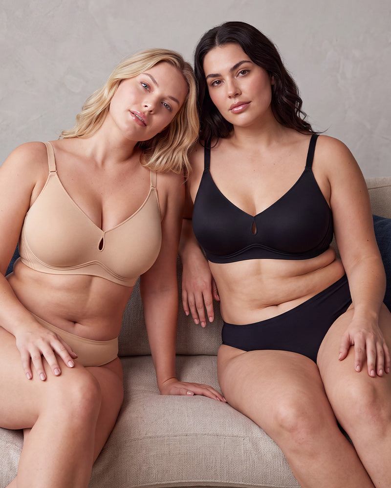 3/4-Cup Wireless Smoothing Support Bra