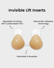 Ultra Lift Silicone Self-Adhesive Invisible Bra (2 Pack)