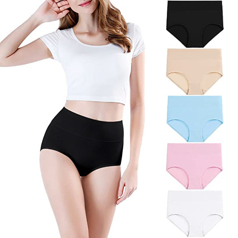 SheCurve® Women's High Waist Seamless Underwear 5 Pack S-4XXL