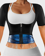 SheCurve® Intense Sweat-Wicking Zip-Up Top