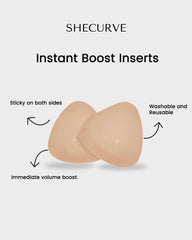 SheCurve® Instant Boost Breast Lift Sticky Insert Pads(2 Pairs)