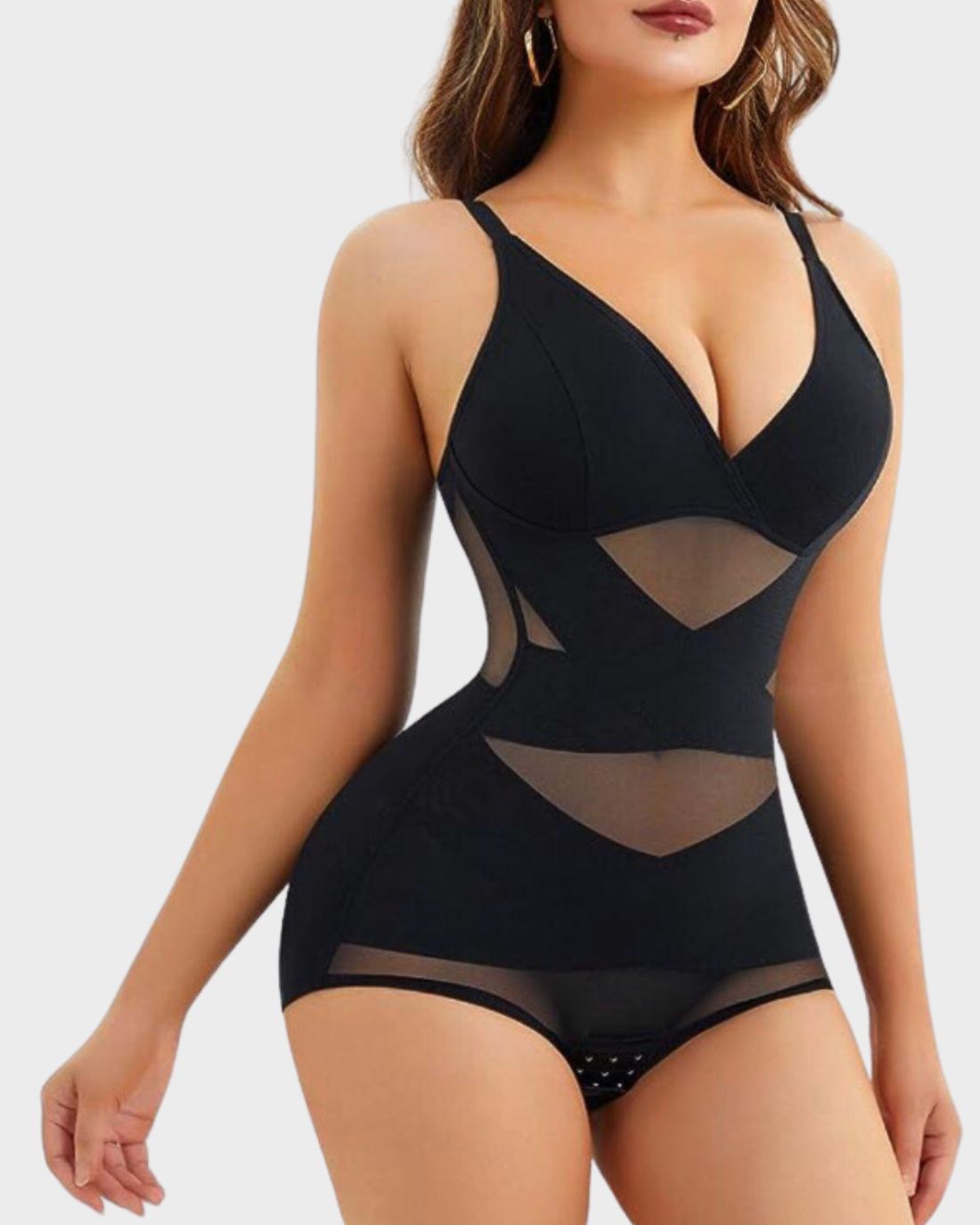 SheCurve® V Neck Mesh Breathable Shapewear