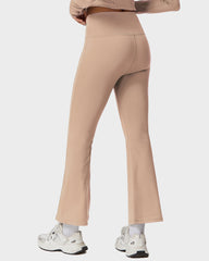 V-Cross Waist Active Flare Pants