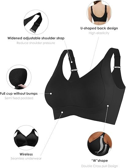 SheCurve®Full Coverage Longline T-Shirt Bra