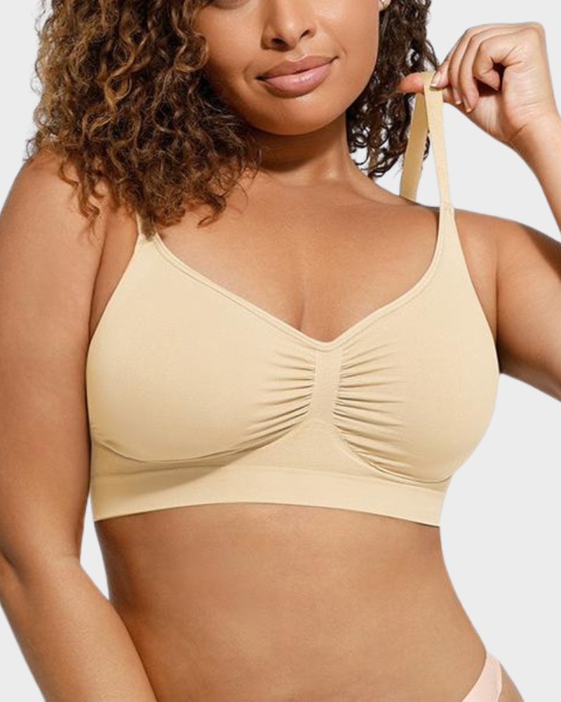 SheCurve® Women's Full Coverage Non-Padded Wireless Sculpt Bra