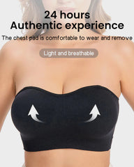 SheCurve® Non-Slip Bandeau Seamless Wireless Strapless Bra