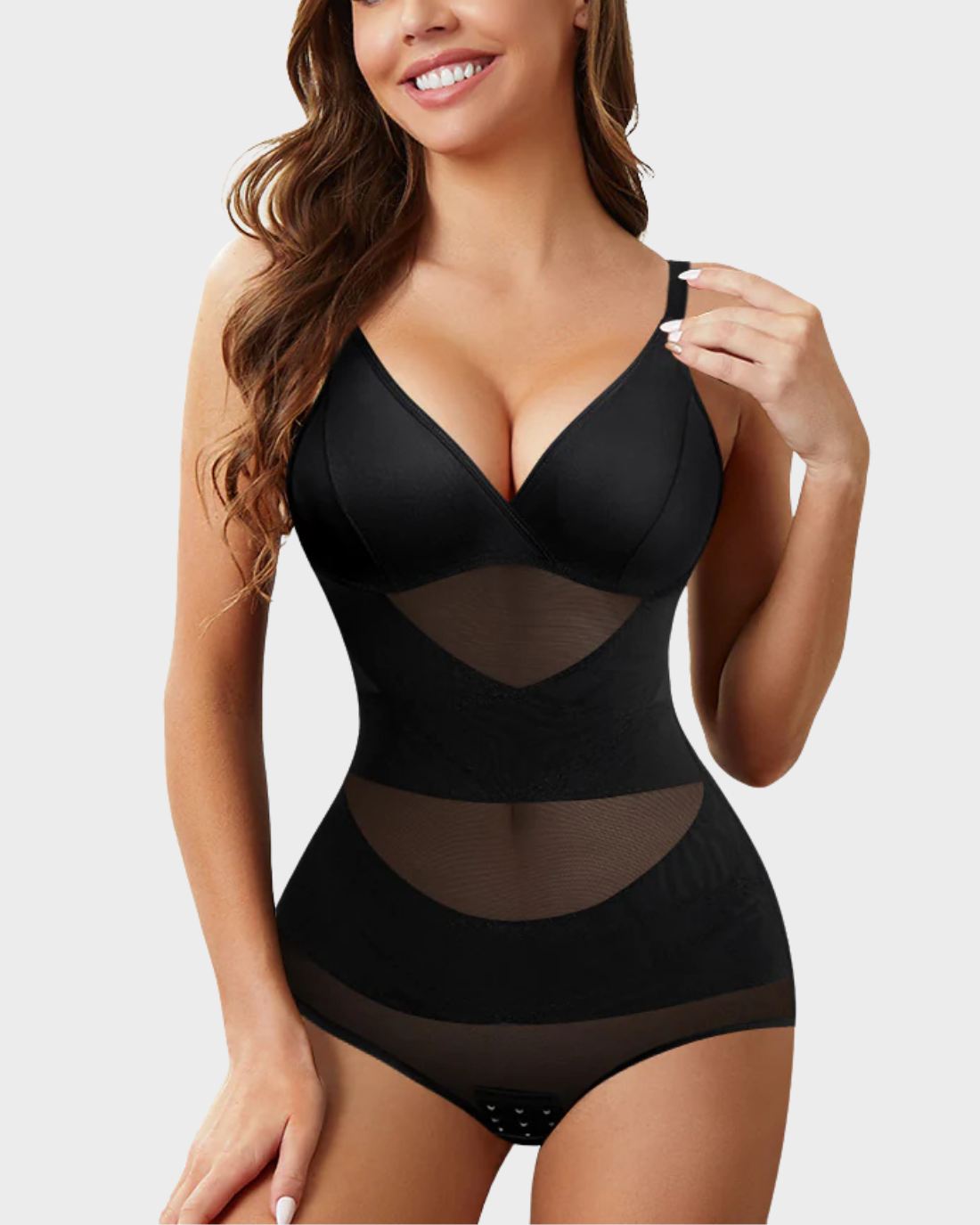 SheCurve® V Neck Mesh Breathable Shapewear