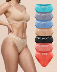 7-Pack Seamless High-Cut Panties