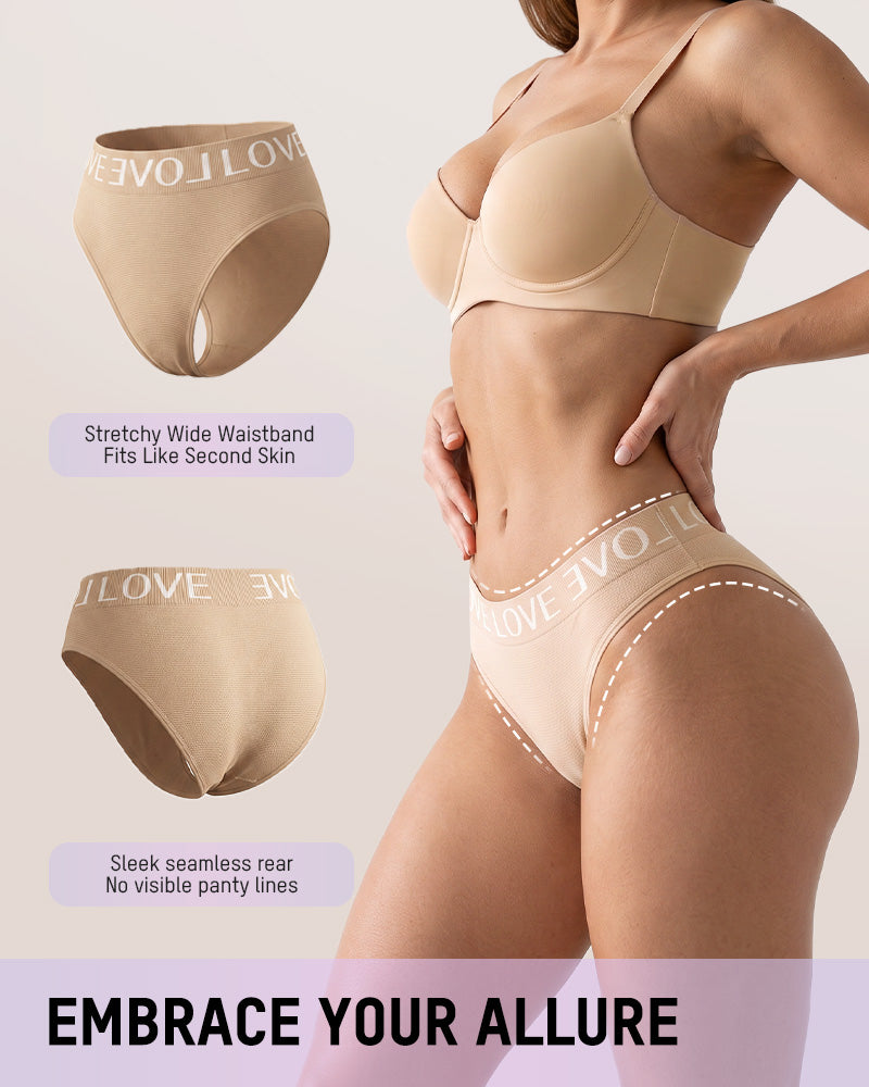 7-Pack Seamless High-Cut Panties