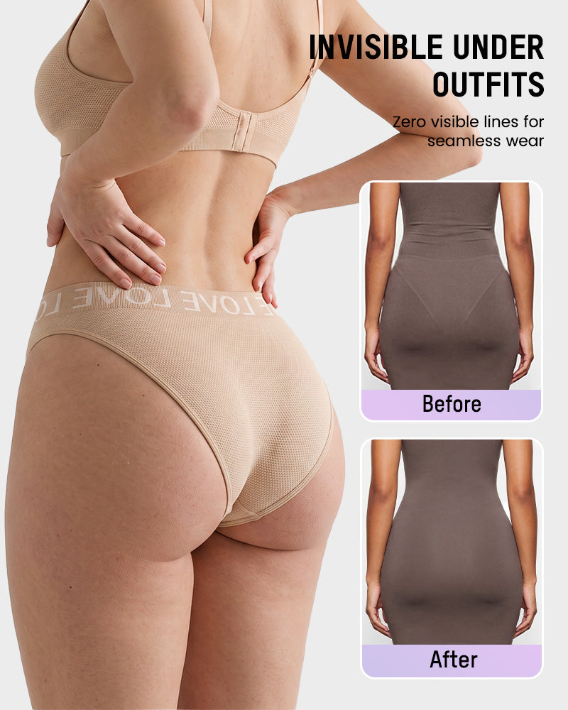 7-Pack Seamless High-Cut Panties