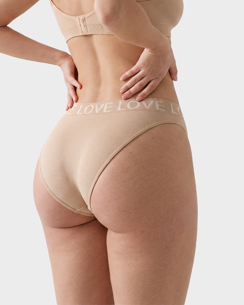 7-Pack Seamless High-Cut Panties