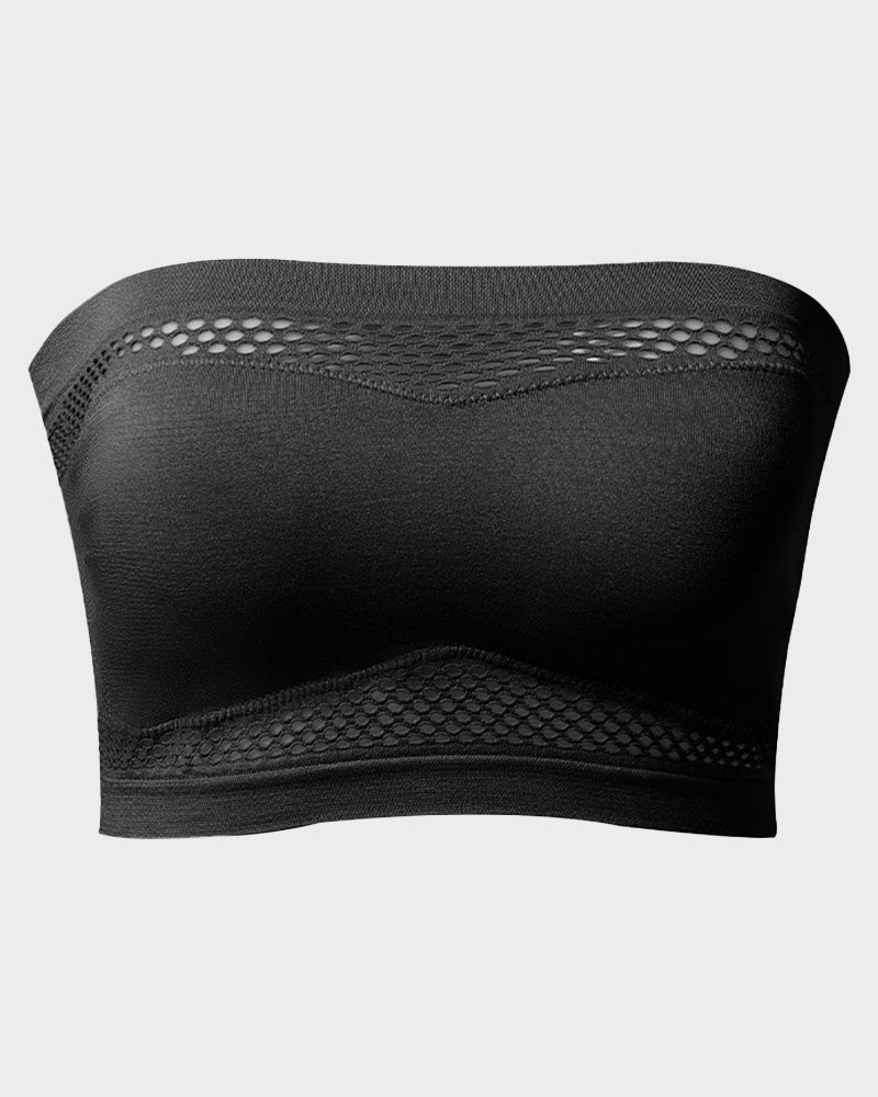 SheCurve® Bandeau Crop Tube Top Bra