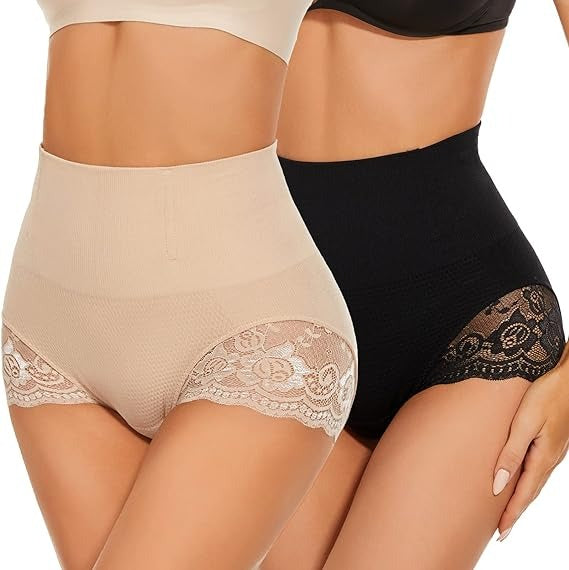 SheCurve® Lace-Trim Shaping Brief Panty