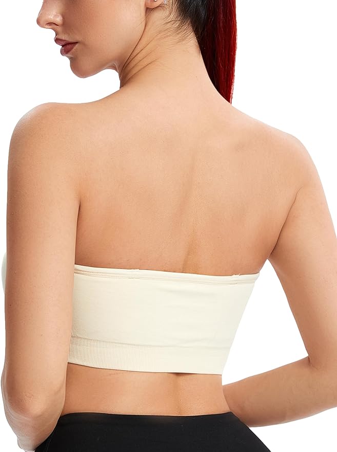 SheCurve® Non-Slip Bandeau Seamless Wireless Strapless Bra