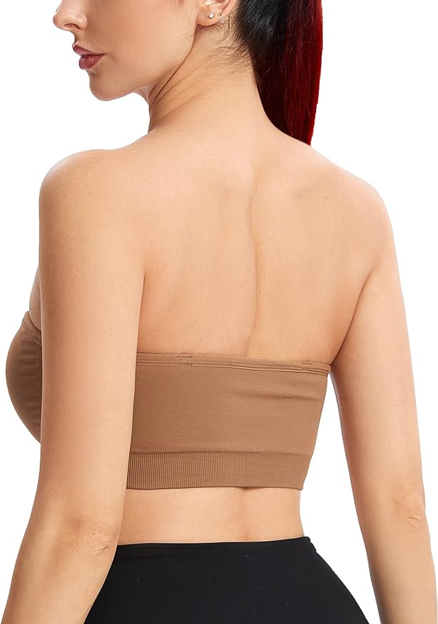 SheCurve® Non-Slip Bandeau Seamless Wireless Strapless Bra