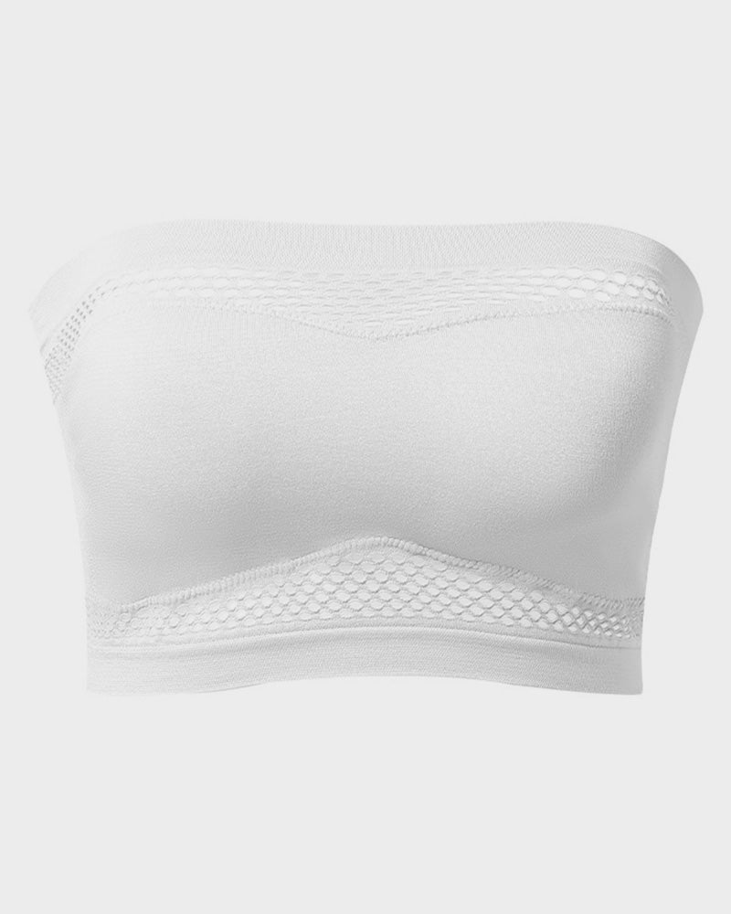 SheCurve® Bandeau Crop Tube Top Bra