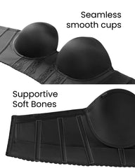 SheCurve® The Low Back Strapless Bra