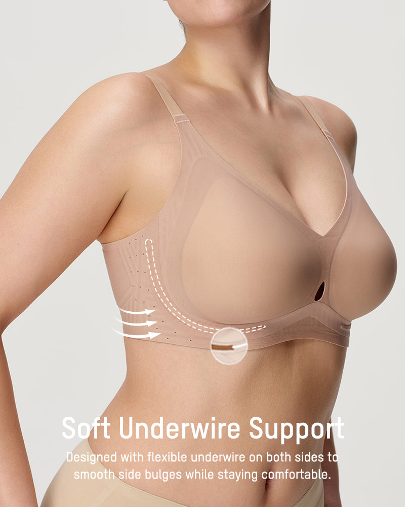 AirEase™ Teardrop Cutout Support Bra