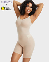 All-in-One Sculpting Bodysuit with Easy-Off Design