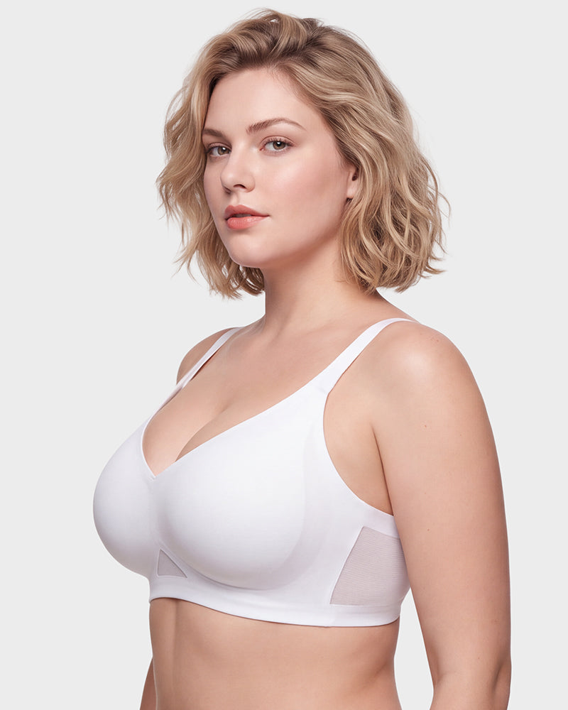 All Day Comfort Wireless Mesh Bra