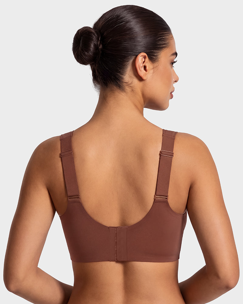Anti-Gravity™ Wide-Strap Deep-V Lift Bra