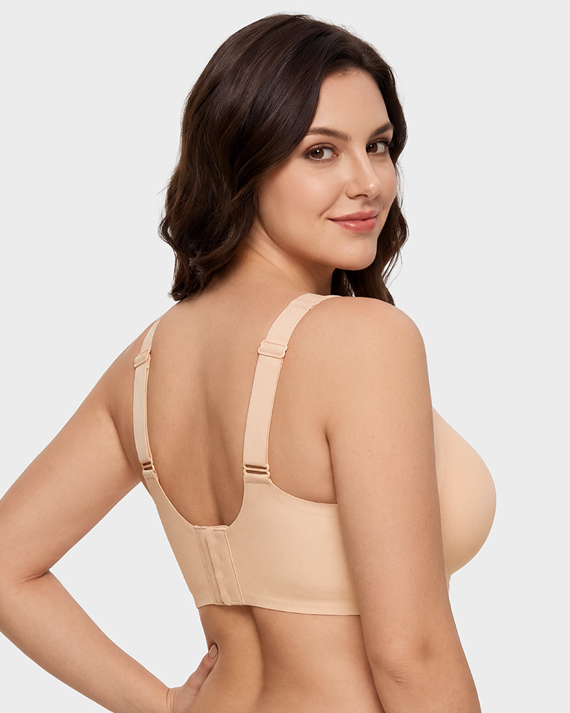 Anti-Gravity™ Wide-Strap Deep-V Lift Bra