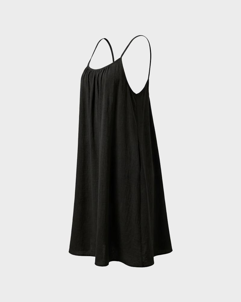 Backless-FlowyCami-LoungeDress-black-sku
