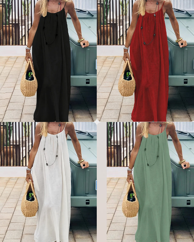 Backless Cami Dress Multipack