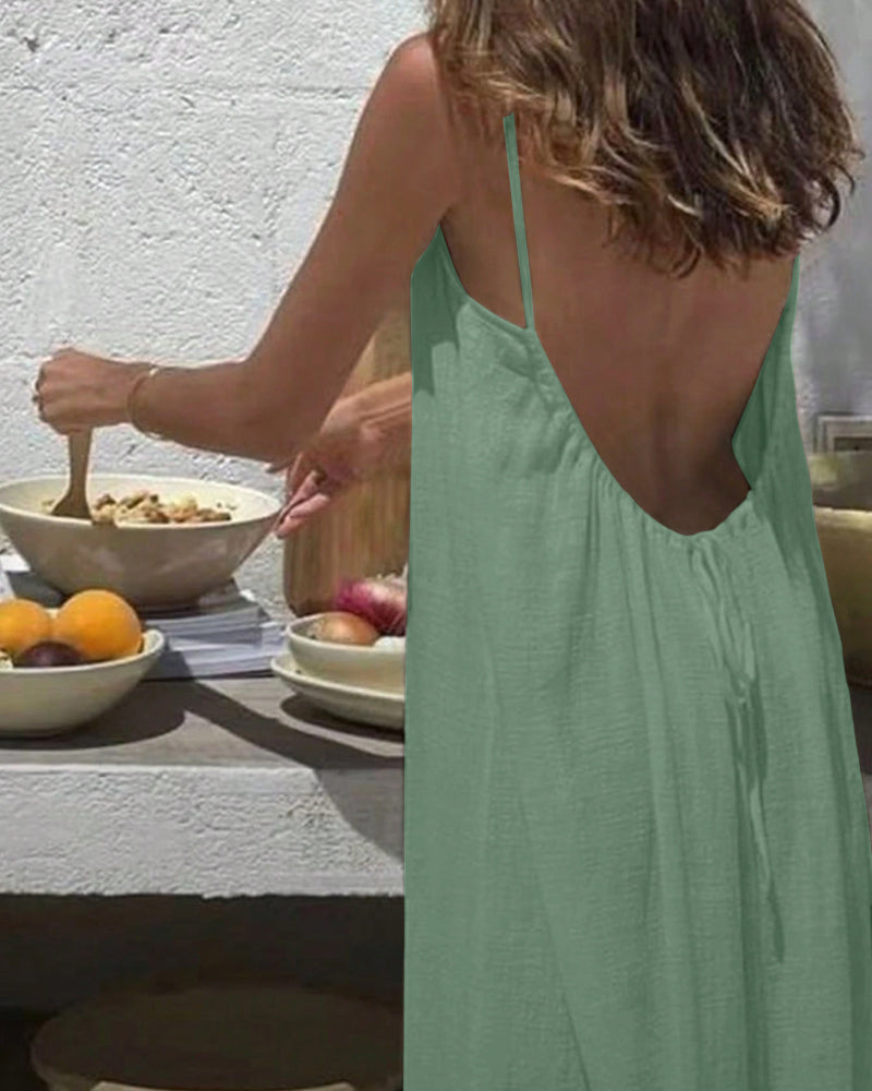 Backless Cami Dress Multipack